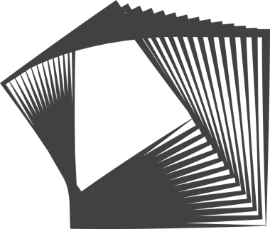 Kare, modern, modaya uygun, funky retro girdap ve dalga şekli