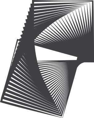 Kare, modern, modaya uygun, funky retro girdap ve dalga şekli