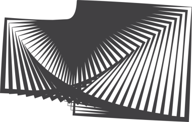 Kare, modern, modaya uygun, funky retro girdap ve dalga şekli