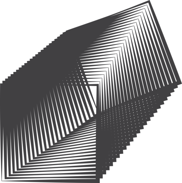 Kare, modern, modaya uygun, funky retro girdap ve dalga şekli