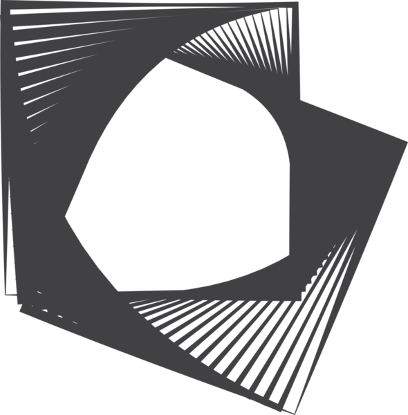 Kare, modern, modaya uygun, funky retro girdap ve dalga şekli