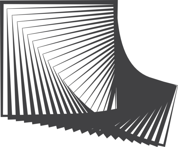 Kare, modern, modaya uygun, funky retro girdap ve dalga şekli