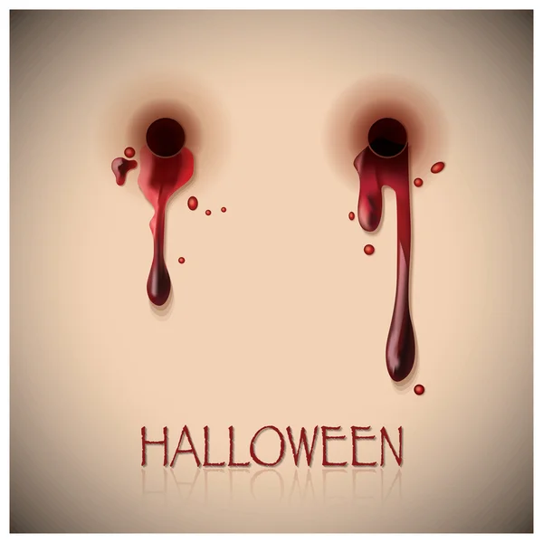 Halloween Festival Biss und Blut Hintergrund lizenzfreie Stockillustrationen