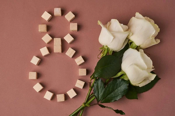 Internationaler glücklicher Frauentag am 8. März. Konzept Ferienweibertag. — Stockfoto