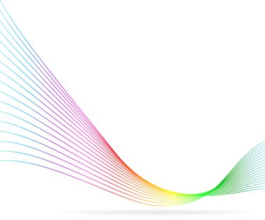 Soyut renkli vektör arkaplanı