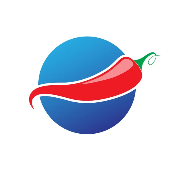 beyaz arkaplanda kırmızı biber