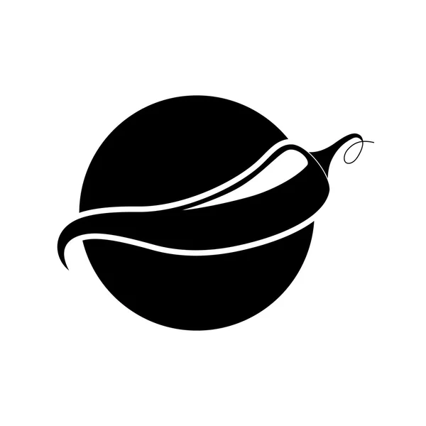 Beyaz arkaplanda Kara Biber