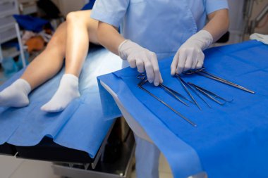 Bacak damar tedavisi için tıbbi uzman cerrahi araçlar