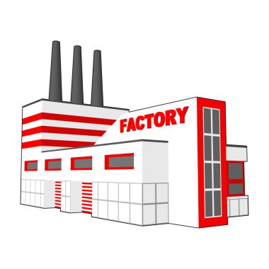 Perspektif projeksiyonu fabrikada.