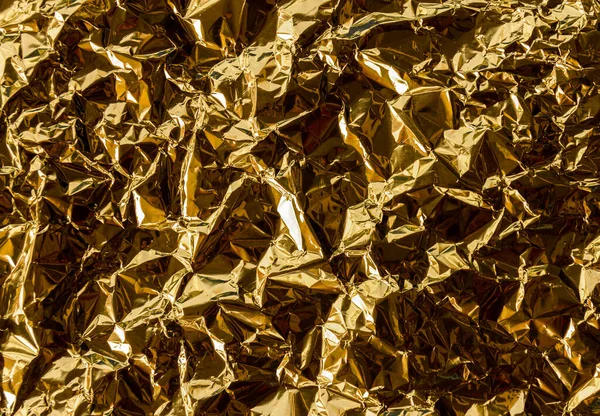 Foglia Oro Texture Sfondo — Foto Stock