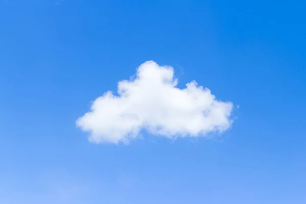 Vista Una Nube Cielo Azul — Foto de Stock