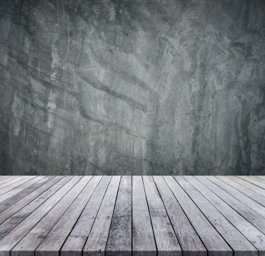 Eski ahşap zemin, siyah beyaz