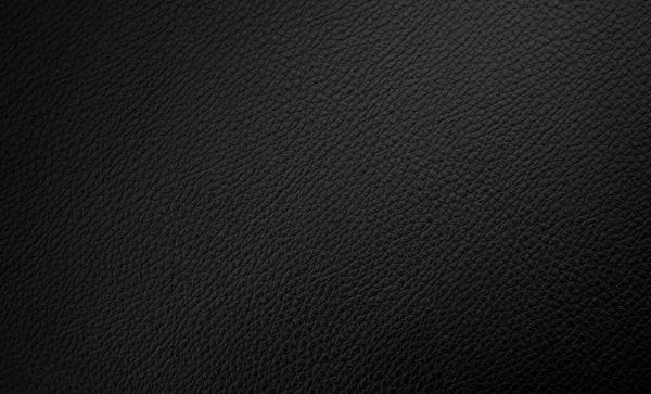 Fundo Textura Couro Preto — Fotografia de Stock