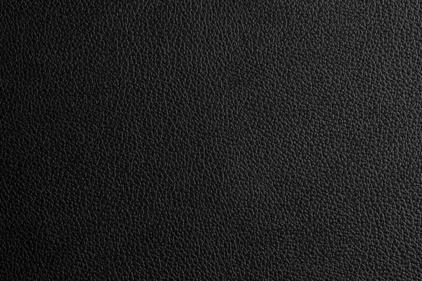 Textura Cuero Negro Primer Plano —  Fotos de Stock