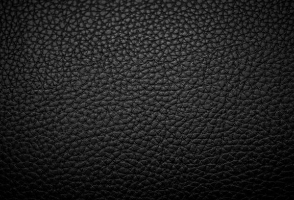 black leather texture closeup