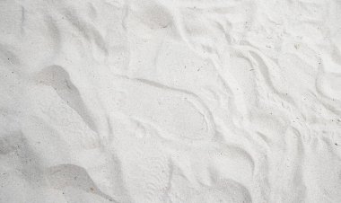 texture, abstract background of white sandy beach