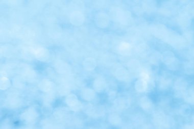 Soyut mavi bokeh arkaplanı