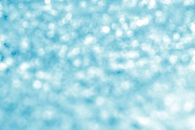 Mavi bokeh soyut arkaplan