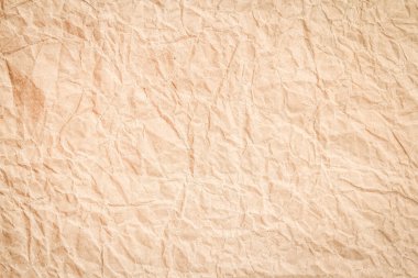 Kahverengi kırışıklık geri dönüşüm kağıdı arka planı