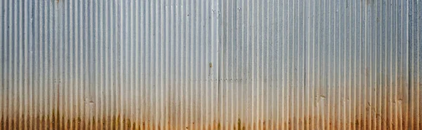 Textura Chapa Aço Galvanizado Velho Fundo — Fotografia de Stock