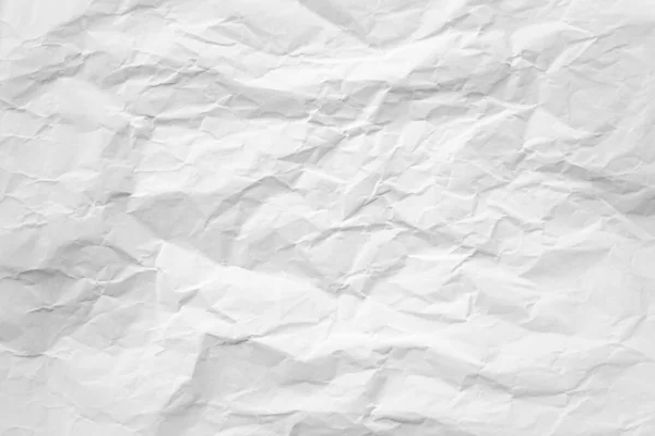 白皱纹回收纸背景 — 图库照片