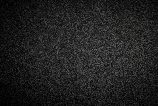 Textura Cuero Negro Fondo — Foto de Stock