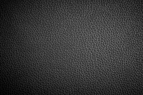 Textura Cuero Negro Fondo —  Fotos de Stock