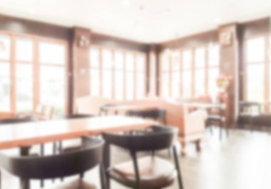 Özet olarak, arka plan için soyut bulanık ve odaksız otel ve lobi iç mekanı