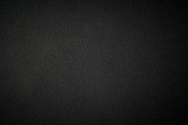 Fundo Textura Couro Preto — Fotografia de Stock