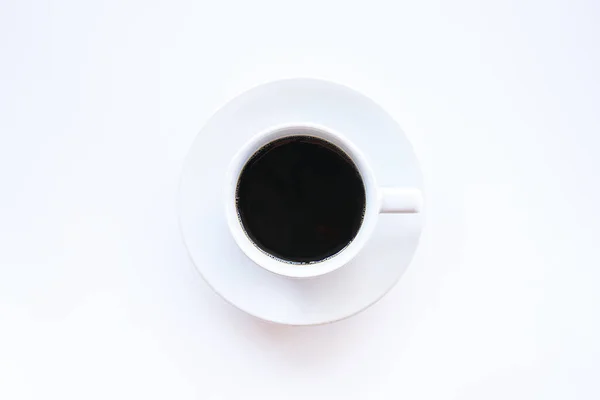 Taza Café Mesa Blanca — Foto de Stock