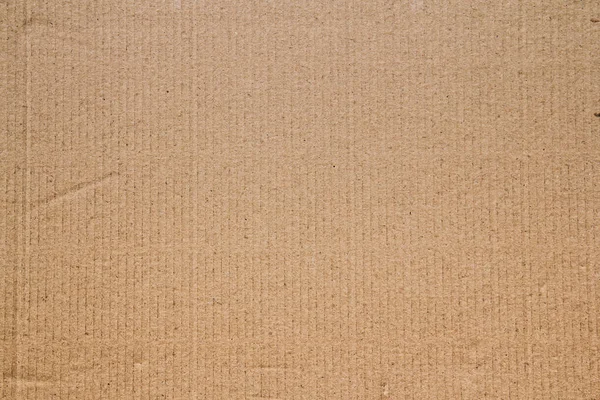 褐色波纹纸板质感 — 图库照片
