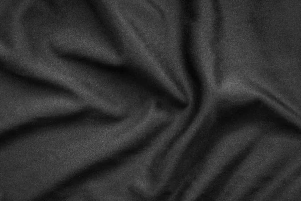 Tela Negra Textura Fondo — Foto de Stock