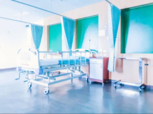 Rozmyte Tło Wewnętrzne Szpitala Sprzęt Medyczny — Zdjęcie stockowe