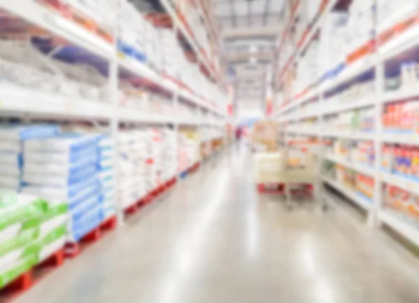 blurred background of supermarket and blur