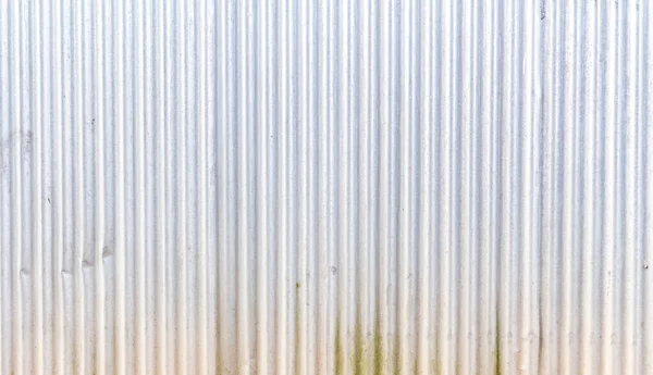 white corrugated metal texture