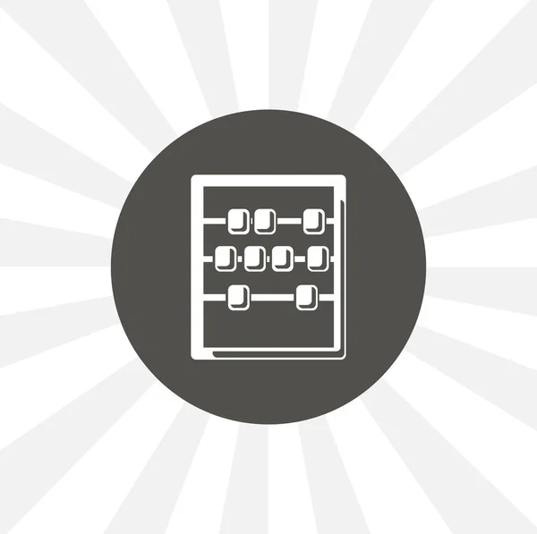Abacus 아이콘 디자인 — 스톡 벡터
