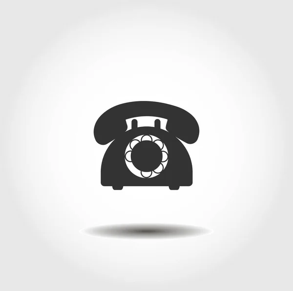 Telefoon Geïsoleerde Vector Pictogram Bedrijfsvormgevingselement — Stockvector