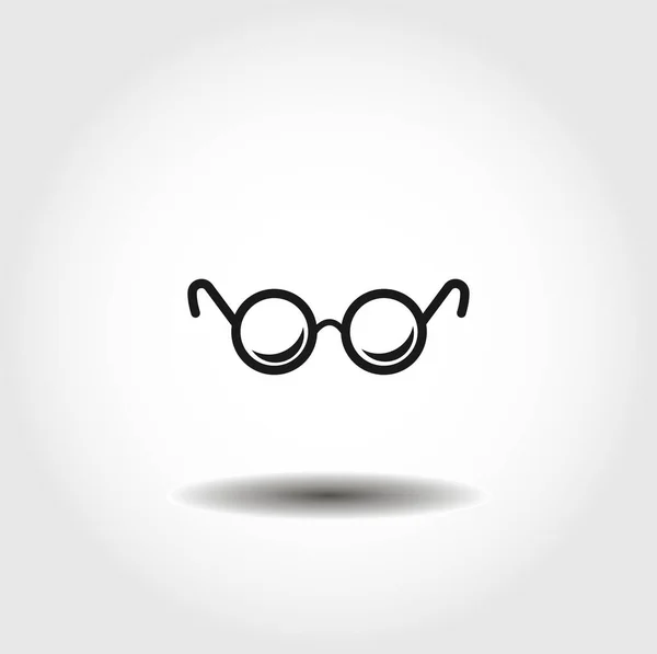 Gafas Icono Vectorial Aislado Elemento Diseño Ropa — Vector de stock