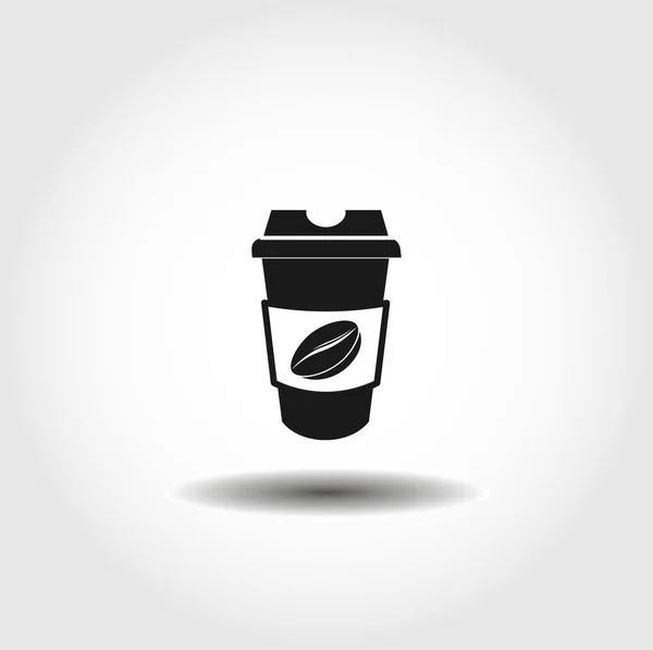 Coffee Cup Isolated Vector Icon Coffee Design Element — Stock Vector