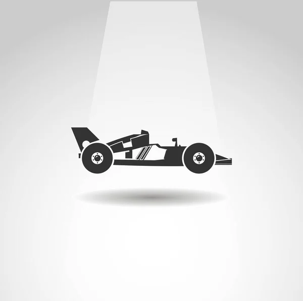 Jaki Sport Lubisz Najbardziej Vector Icon Simple Racing Sport Car — Wektor stockowy