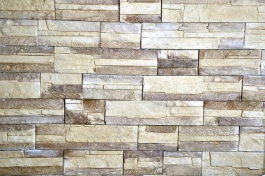 Krem rengi taş duvar dokusu