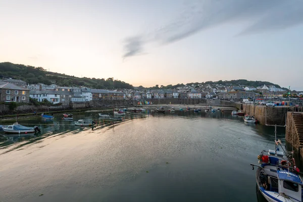 Mousehole Cornwall Regno Unito Luglio 2021 Paesaggio Foto Del Villaggio — Foto Stock