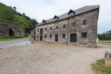 Cornwall 'daki Cotehele rıhtımındaki Keşif Merkezi.