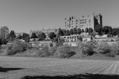 Powis Kalesi. Powys. Galler. 7. 2025. Galler 'deki Powis Kalesi' nin fotoğrafı.