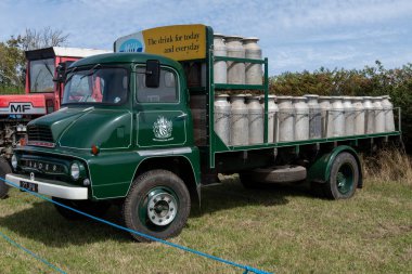 Dorchester.Dorset.United Kingdom.Epile62025 'te yenilenmiş Thames Trader Dorset County şovunda