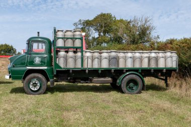 Dorchester.Dorset.United Kingdom.Epile62025 'te yenilenmiş Thames Trader Dorset County şovunda