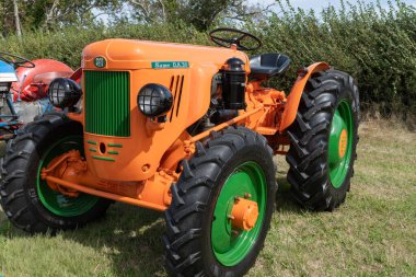 Dorchester.Dorset.Birlesik Krallik. 6 Eylül 2025. 1957 'den beri restore edilen 30. Bölge Savcısı Dorset County Show' da.