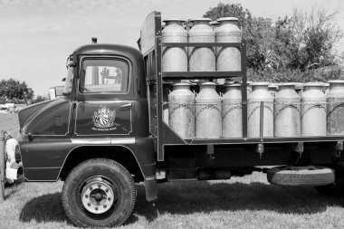 Dorchester.Dorset.United Kingdom.Epile62025 'te yenilenmiş Thames Trader Dorset County şovunda