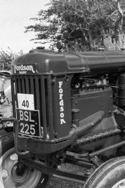 Dorchester. Dorset. United Kingdom.EP 6-2025. Dorset County 'de eski bir Fordson Major sergisi açıldı.