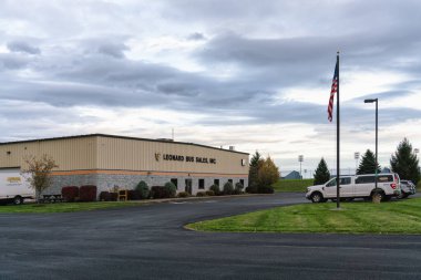 Roma, New York - 7 Ekim 2025: Gazi İşleri Ayakta Tedavi Kliniği Donald J. Mitchell Kliniği gazilere özel sağlık hizmetleri sunan bir klinik.